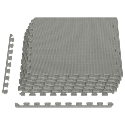 Tappetino per piscina 6 pcs Grigio 2,16 m² Schiuma EVA | homemem39
