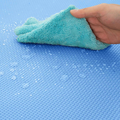 Tappetino per piscina 6 pcs Blu 2,16 m² Schiuma EVA | homemem39
