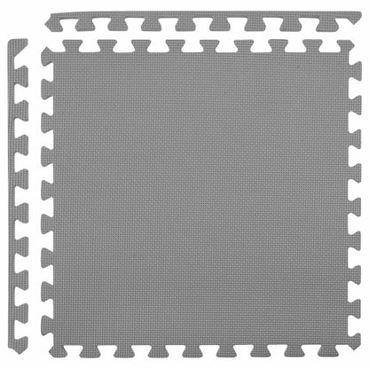 Tappetino per piscina 12 pcs Grigio 4,32 m² Schiuma EVA | homemem39