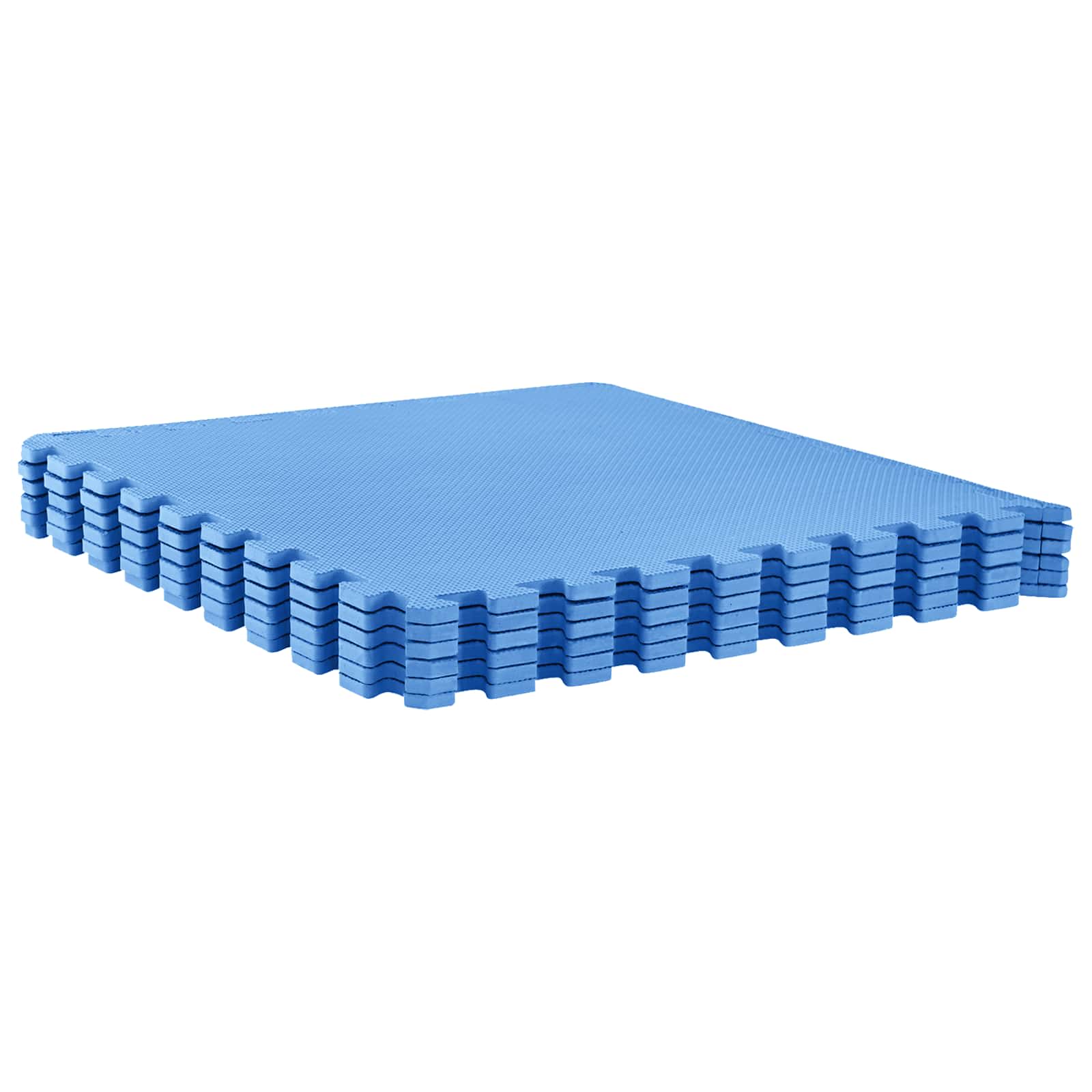 Tappetino per piscina 12 pcs Blu 4,32 m² Schiuma EVA | homemem39