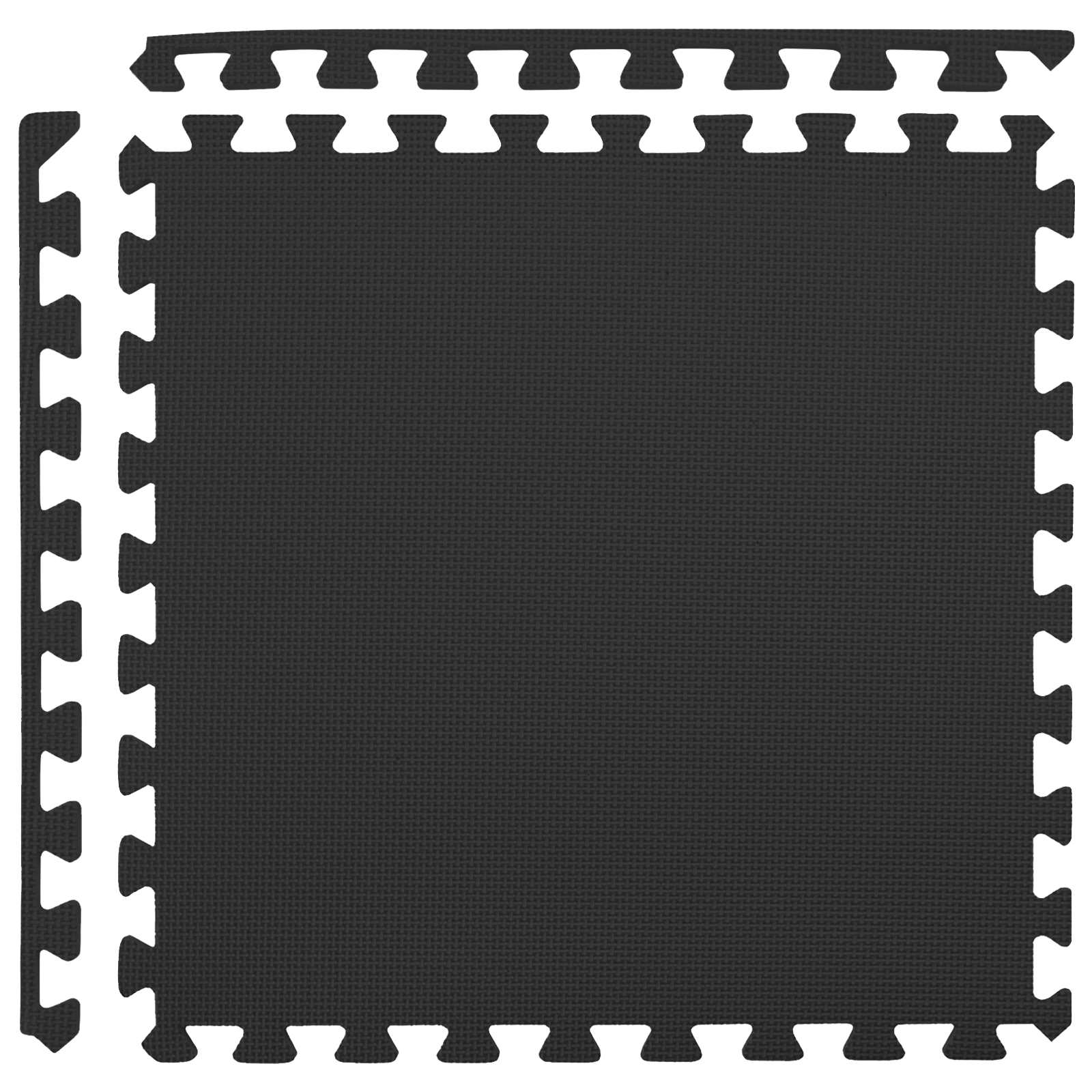 Tappetino per piscina 24 pcs Nero 8,64 m² Schiuma EVA | homemem39
