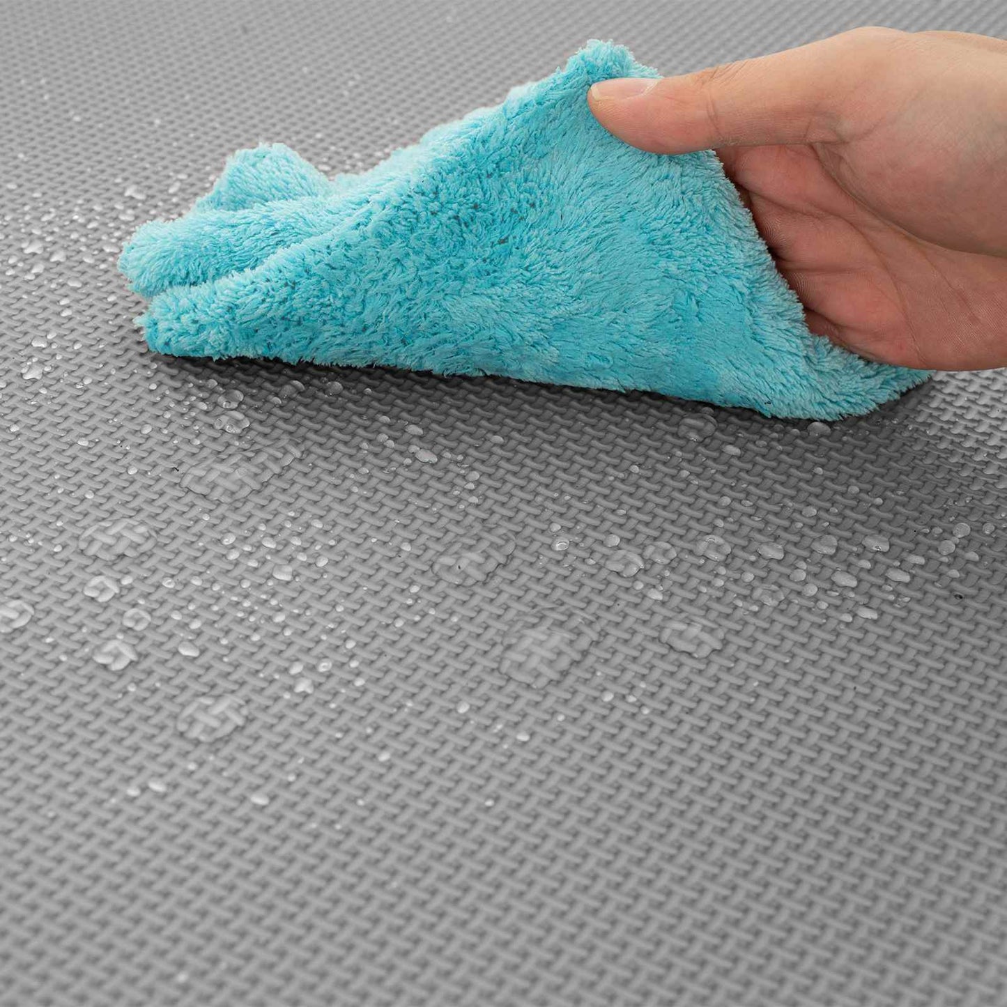 Tappetino per piscina 24 pcs Grigio 8,64 m² Schiuma EVA | homemem39