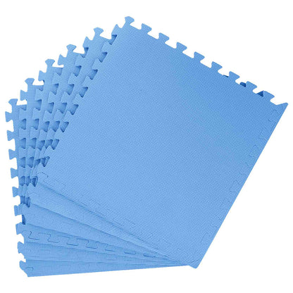 Tappetino per piscina 24 pcs Blu 8,64 m² Schiuma EVA | homemem39