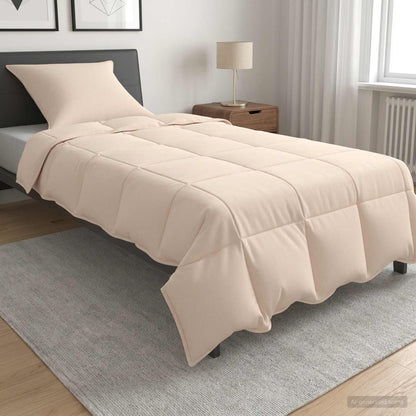 Set di Piumoni 2 pz 140 x 200 cm Estate 1950 gsm Beige