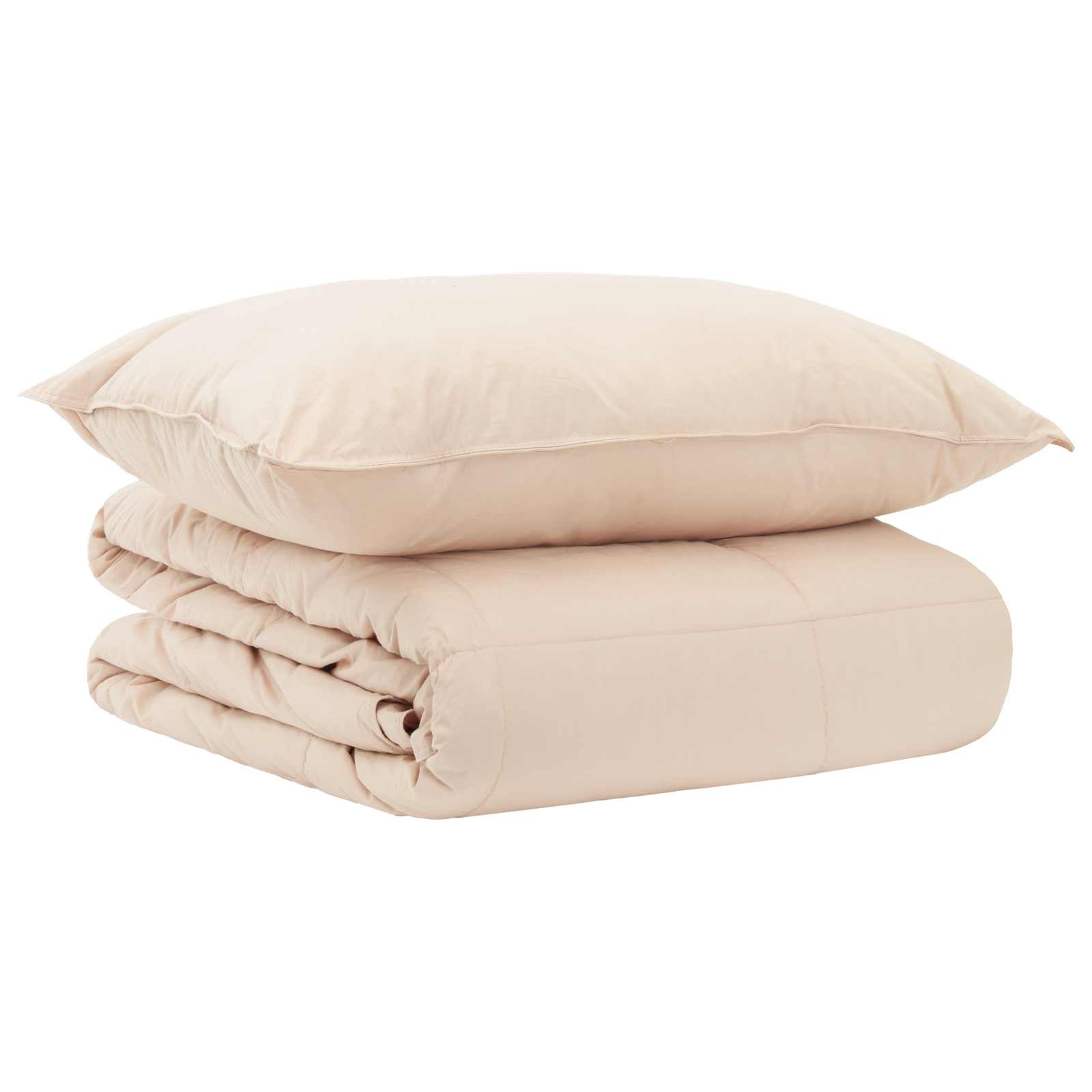 Set di Piumoni 2 pz 140 x 200 cm Estate 1150 gsm Beige | homemem39