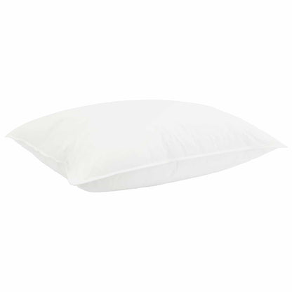 Set di Piumoni 2 pz 155 x 200 cm Tutte le stagioni Bambù Bianco