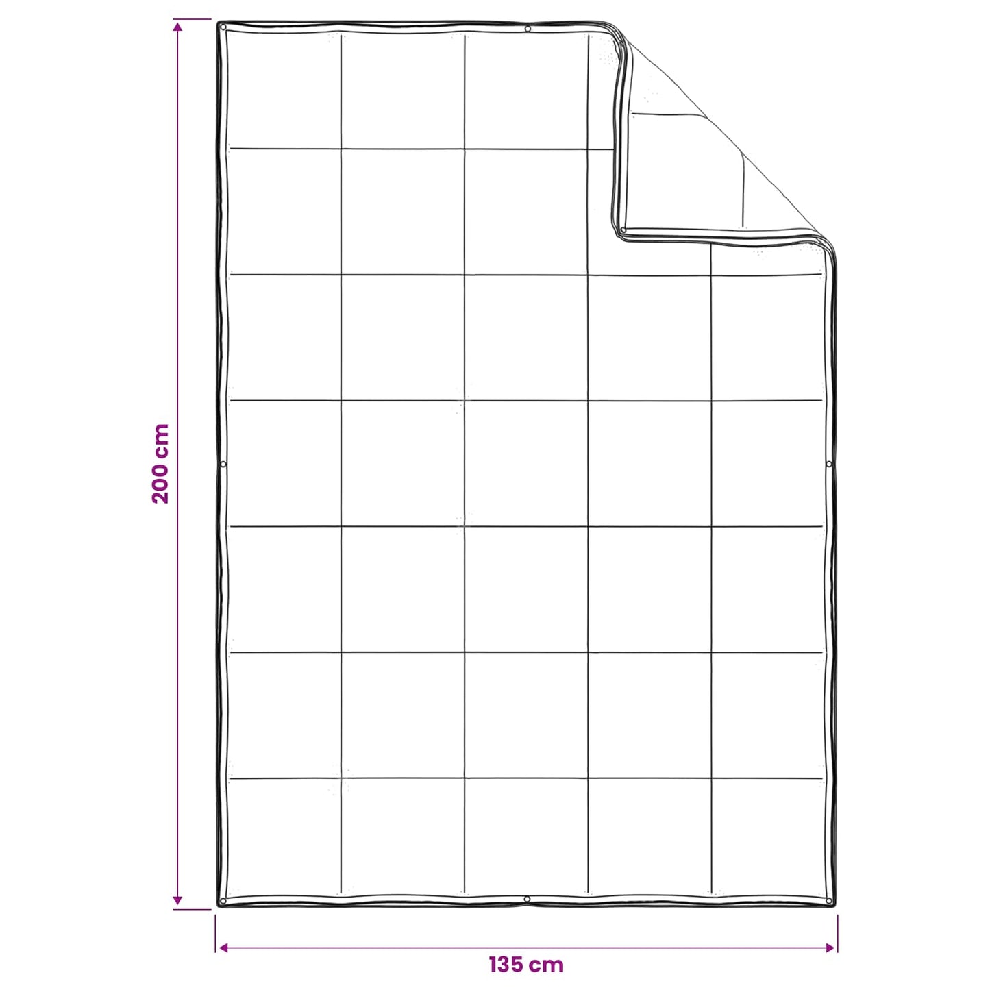 Set Piumone per Tutto l'Anno 2 pz 135 x 200 cm 150+250 gsm | homemem39