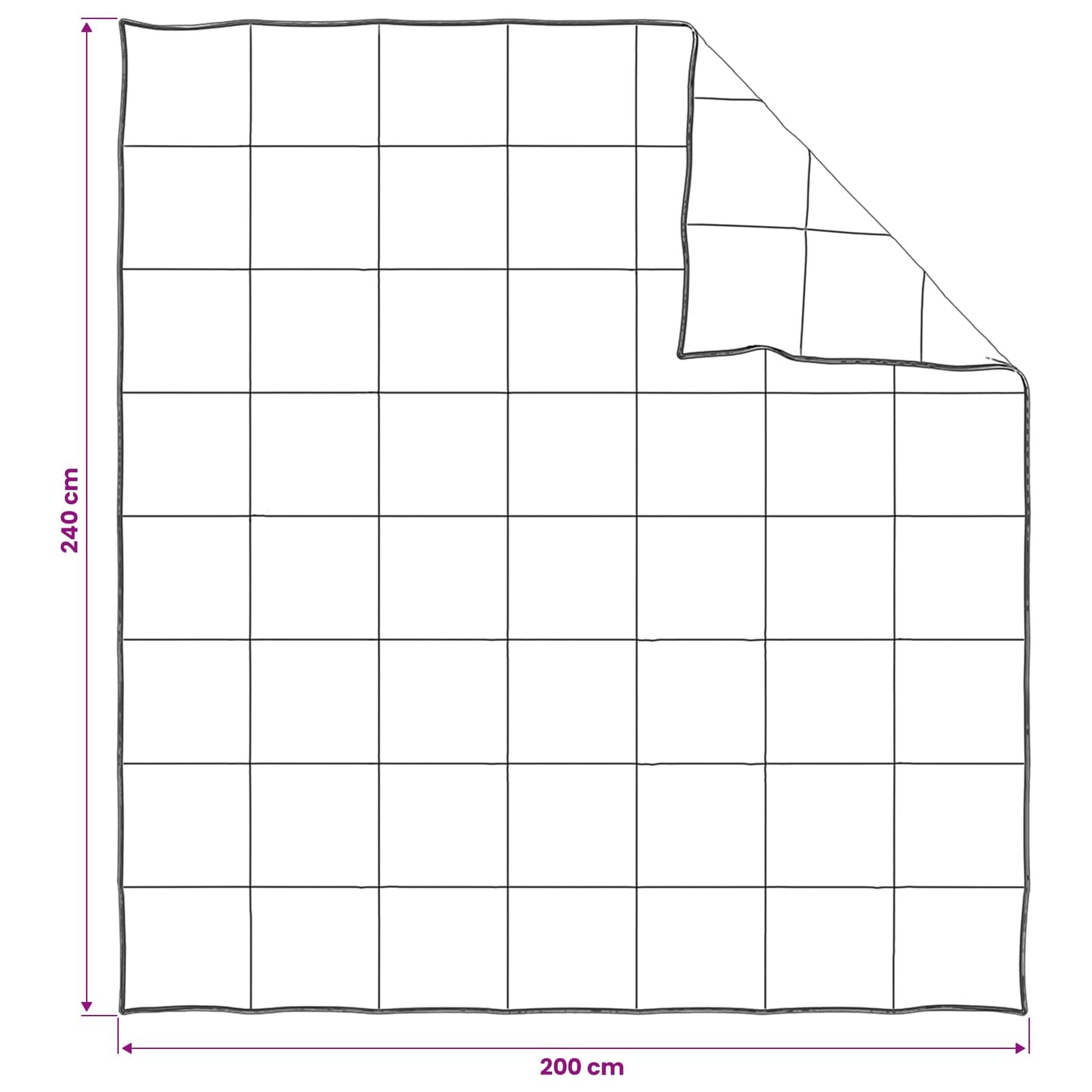 Set di Piumoni 2 pz 200 x 240 cm Tutte le stagioni Beige | homemem39