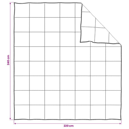 Set di Piumoni 2 pz 240 x 220 cm Tutte le stagioni Beige | homemem39