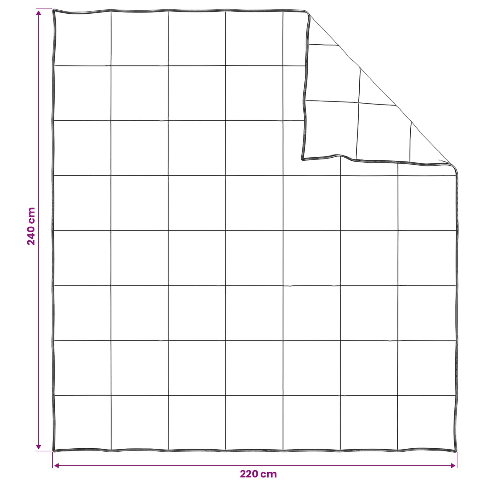Set di Piumoni 2 pz 240 x 220 cm Tutte le stagioni Beige | homemem39