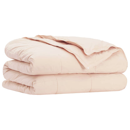 Set di Piumoni 2 pz 140 x 220 cm Kapok e Poliestere Beige | homemem39