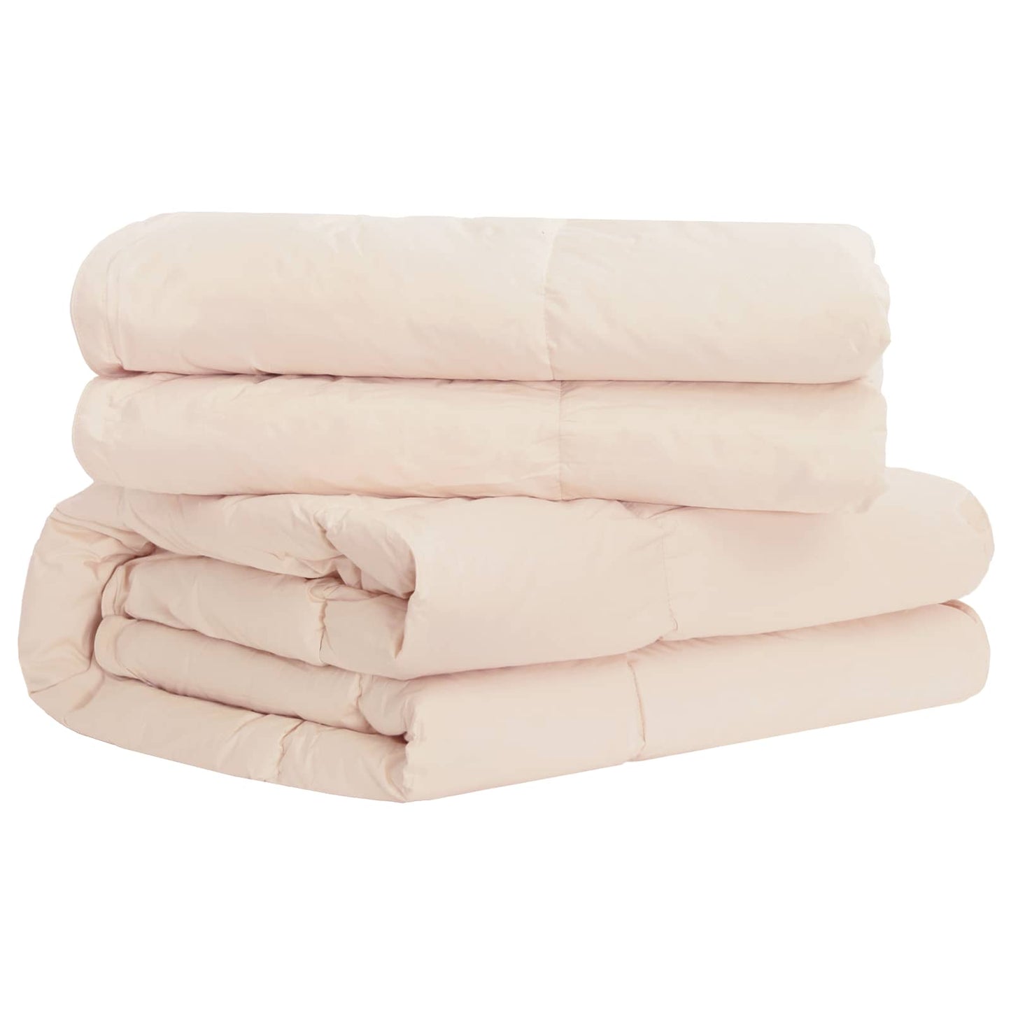 Set di Piumoni 2 pz 240 x 220 cm Kapok e Poliestere Beige | homemem39