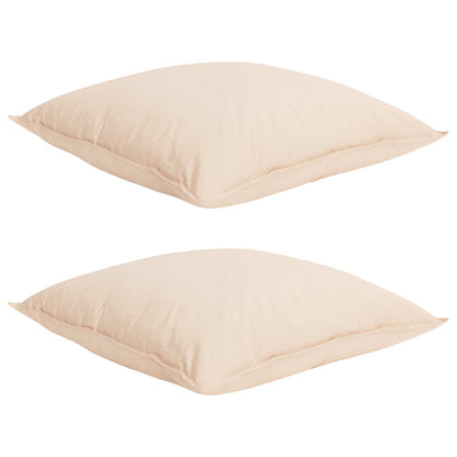 Set di Piumoni 2 pz 240 x 220 cm Kapok e Poliestere Beige | homemem39