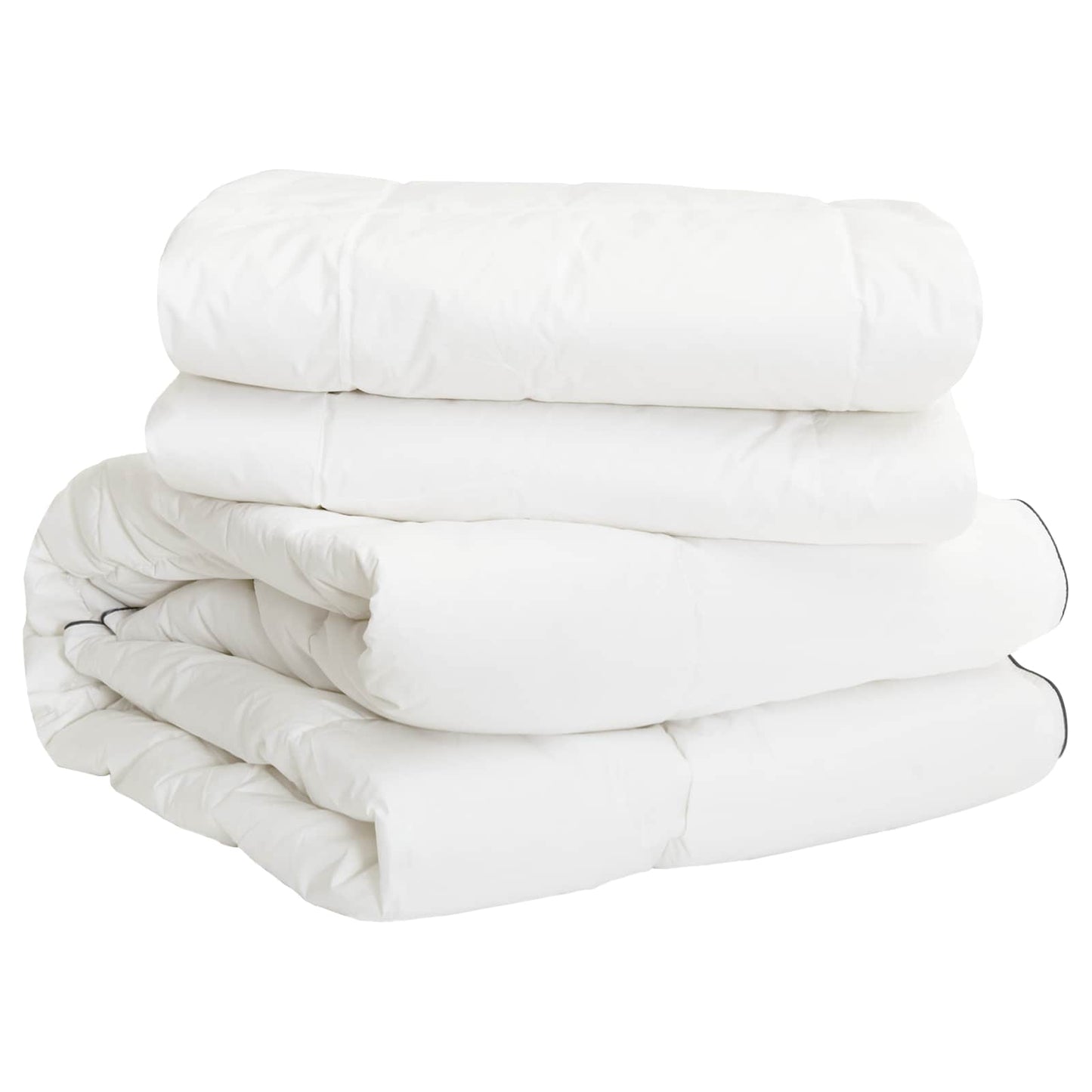 Set di Piumoni 3 pz Bianco Bambù | homemem39