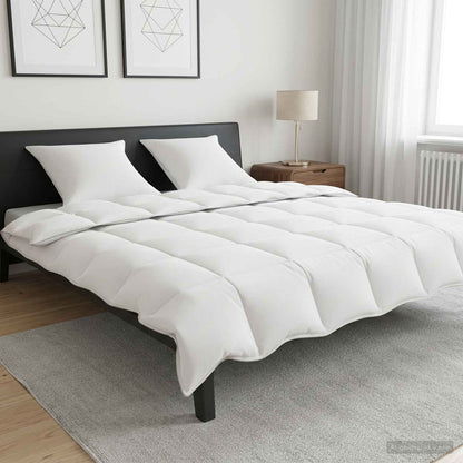 Set di Piumoni Bianco 200 x 200 cm Poliestere, Bamboo