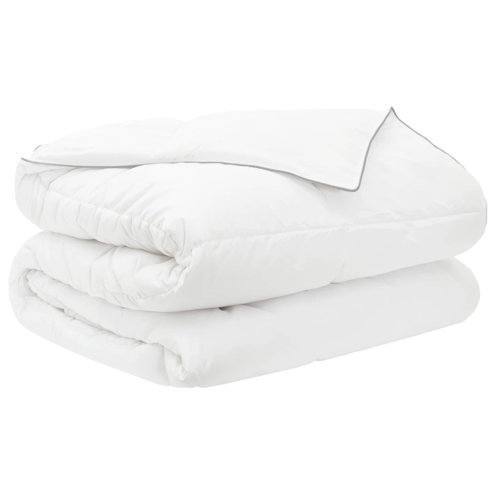 Set Duvet e Cuscino da Letto 3 pz 240 x 220 cm Inverno Bianco | homemem39