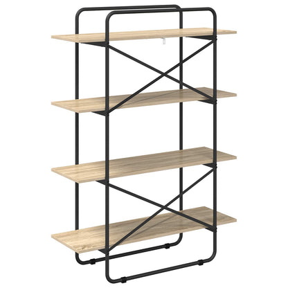 Libreria 4 livelli 100 x 35 x 140 cm PB Rovere Sonoma | homemem39