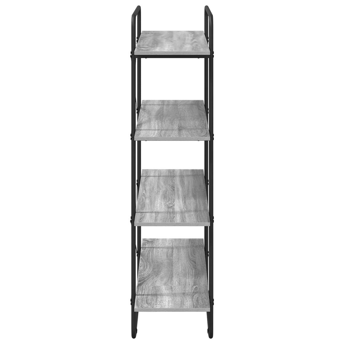 Libreria 4 livelli 100 x 35 x 140 cm PB Sonoma grigio | homemem39