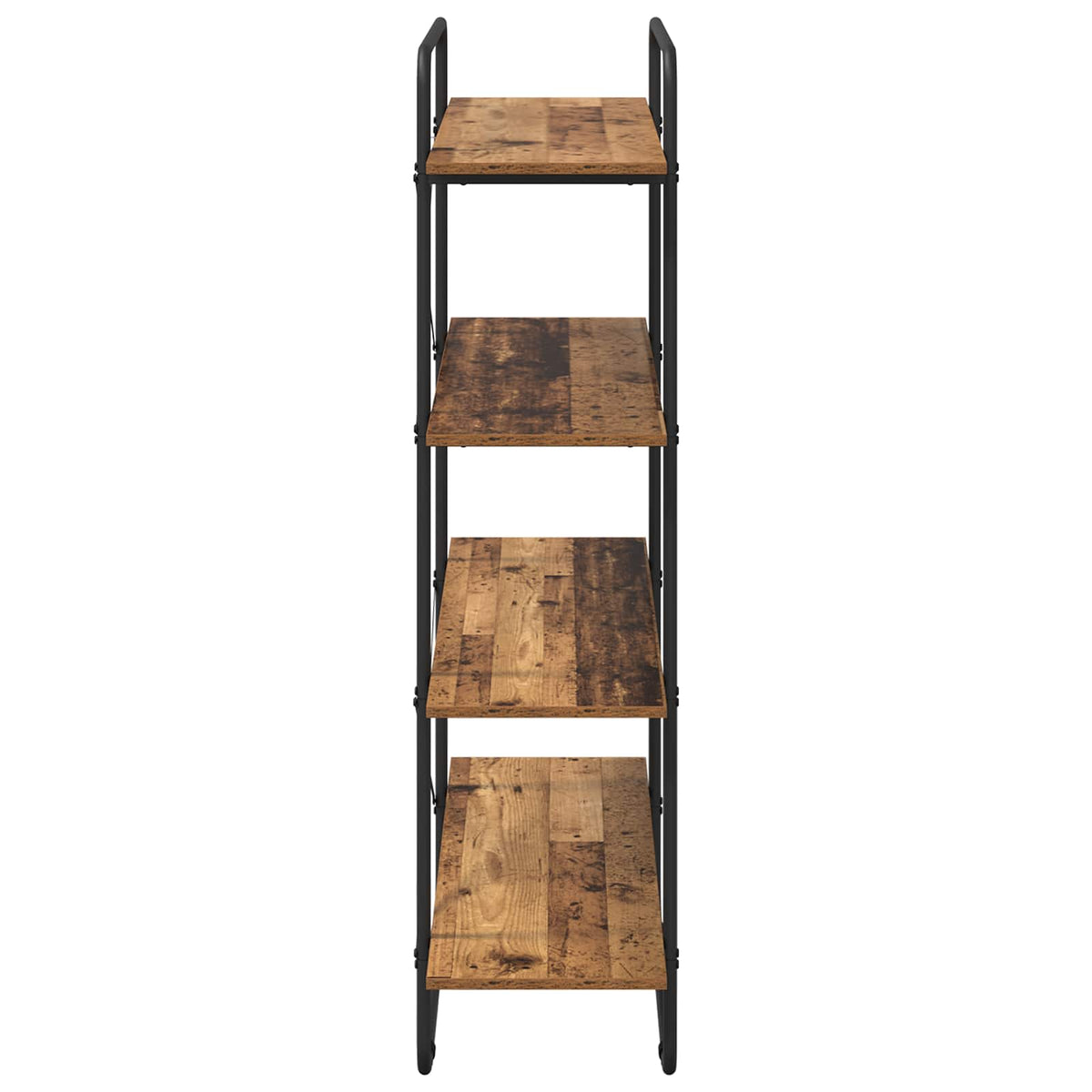 Libreria 4 livelli 100 x 35 x 140 cm PB Legno di quercia | homemem39