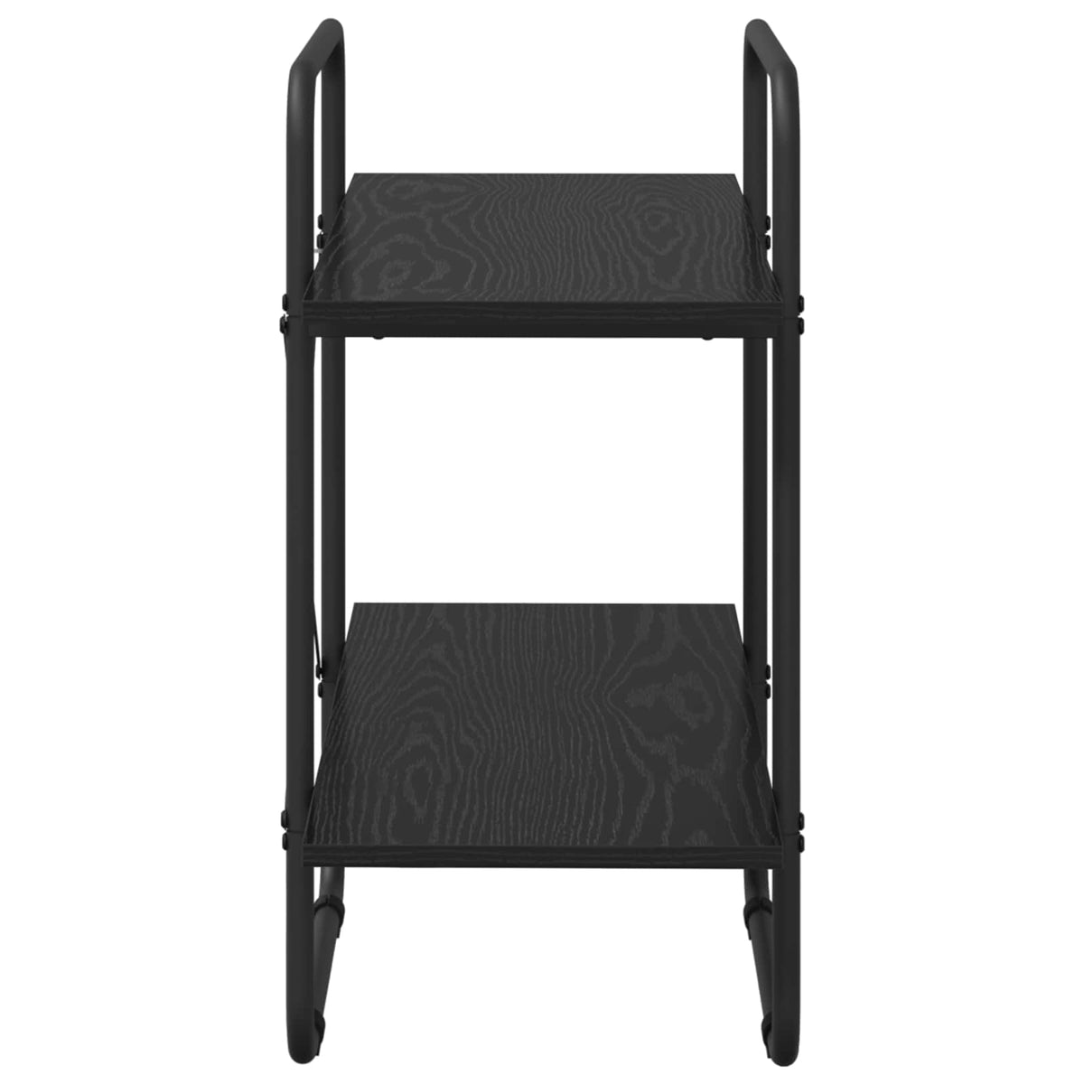 Libreria 2 livelli 80 x 35 x 70 cm PB Rovere Nero | homemem39