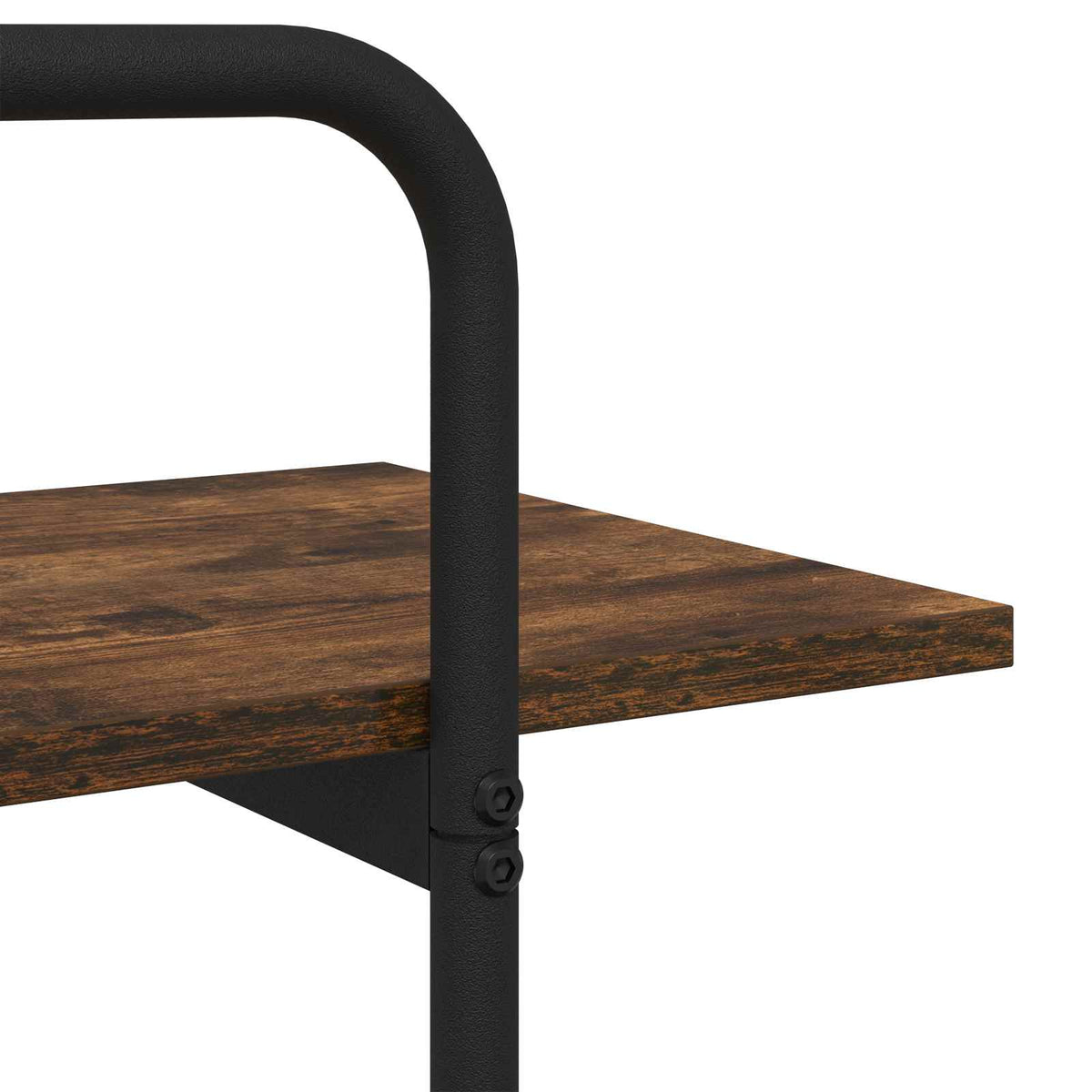 Libreria 2 livelli 80 x 35 x 70 cm PB Rovere Fumo | homemem39