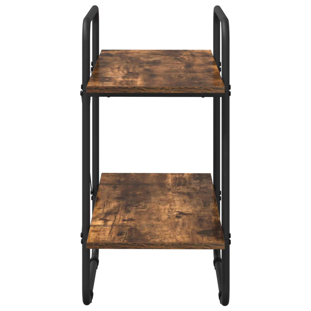Libreria 2 livelli 80 x 35 x 70 cm PB Rovere Fumo | homemem39