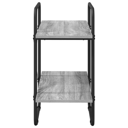 Libreria 2 livelli 80 x 35 x 70 cm PB Sonoma grigio | homemem39