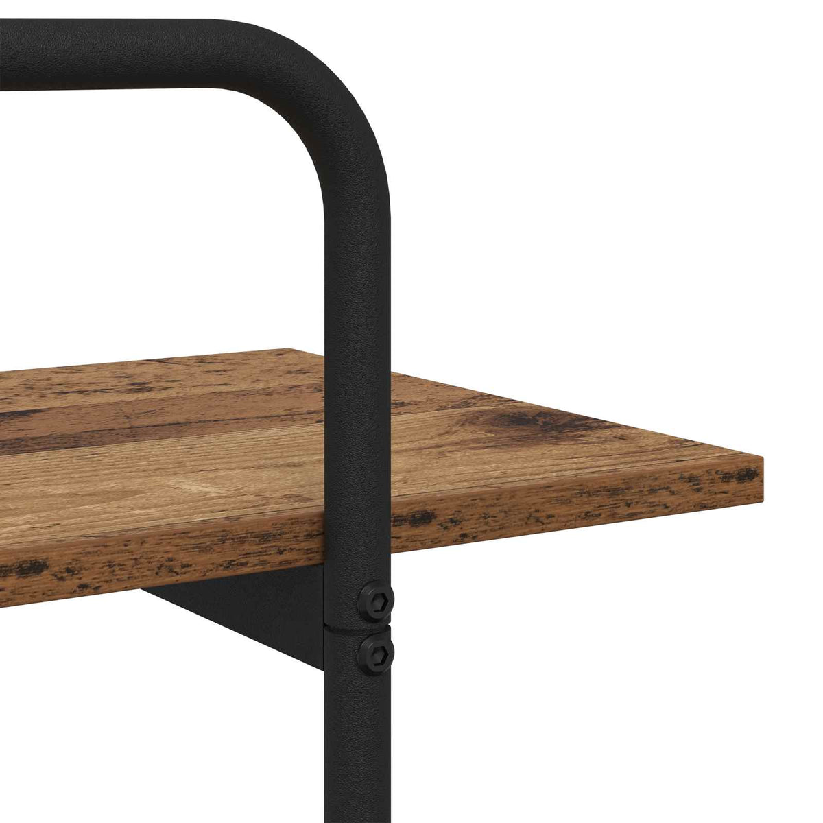 Libreria 2 livelli 80 x 35 x 70 cm PB Legno di quercia | homemem39