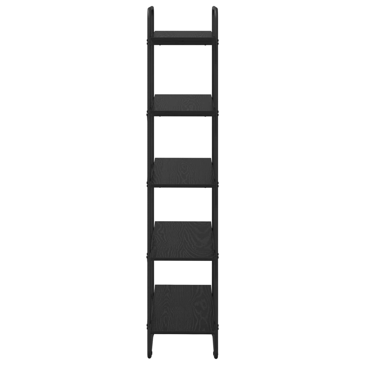 Libreria 5 livelli 60 x 35 x 175,5 cm PB Rovere Nero | homemem39