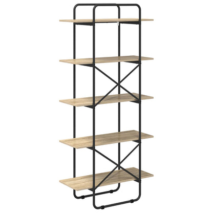Libreria 5 livelli 60 x 35 x 175,5 cm PB Rovere Sonoma | homemem39