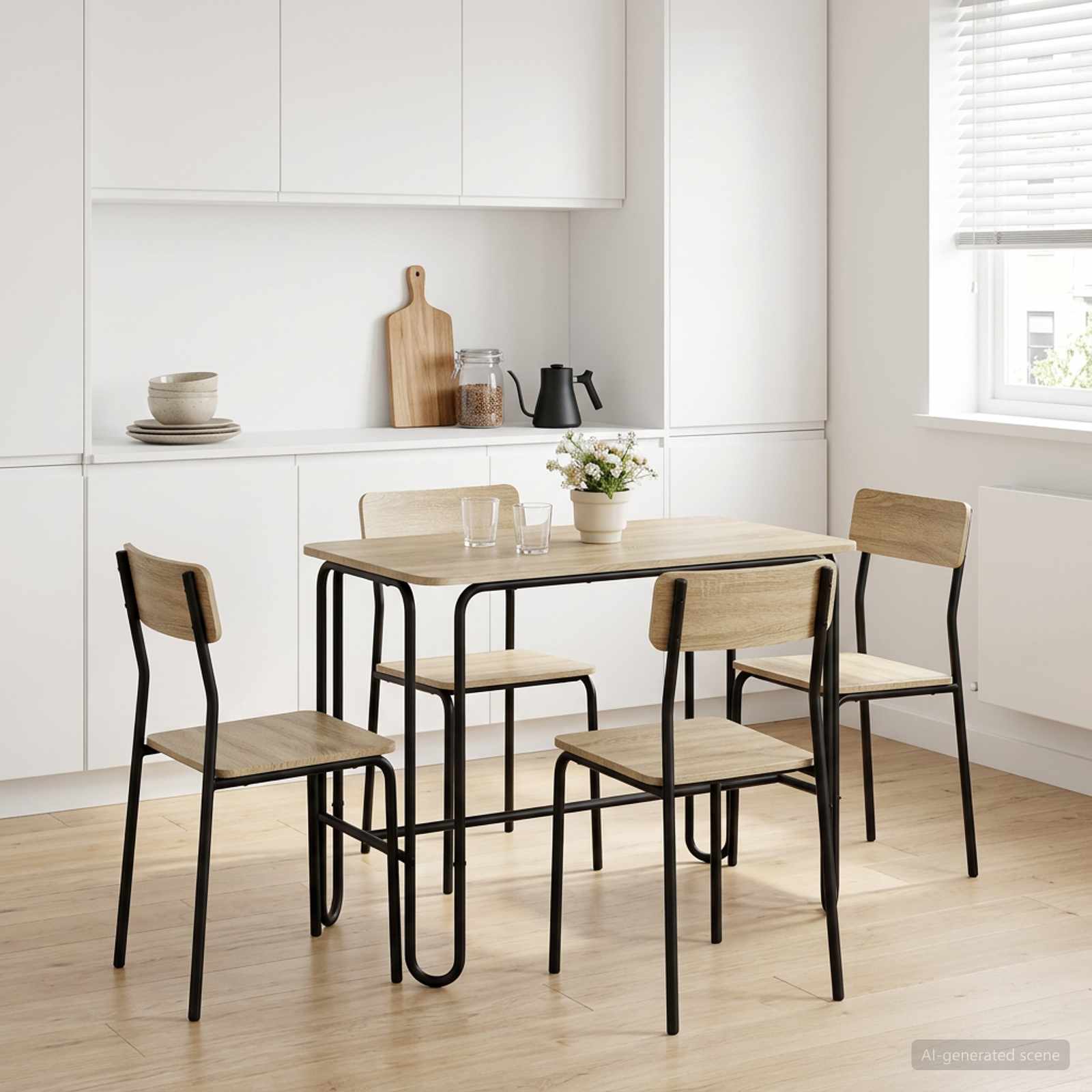 Tavolo da pranzo 100 x 50 x 75 cm Legno ingegnerizzato | homemem39