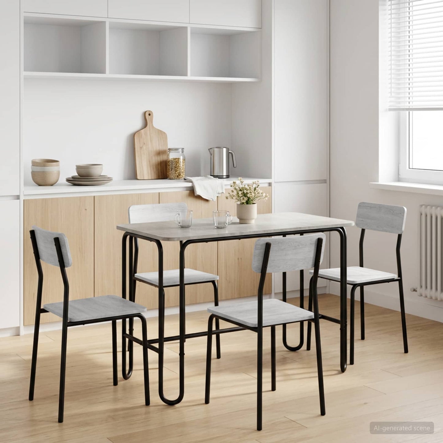 Tavolo da pranzo 100 x 50 x 75 cm Legno ingegnerizzato | homemem39
