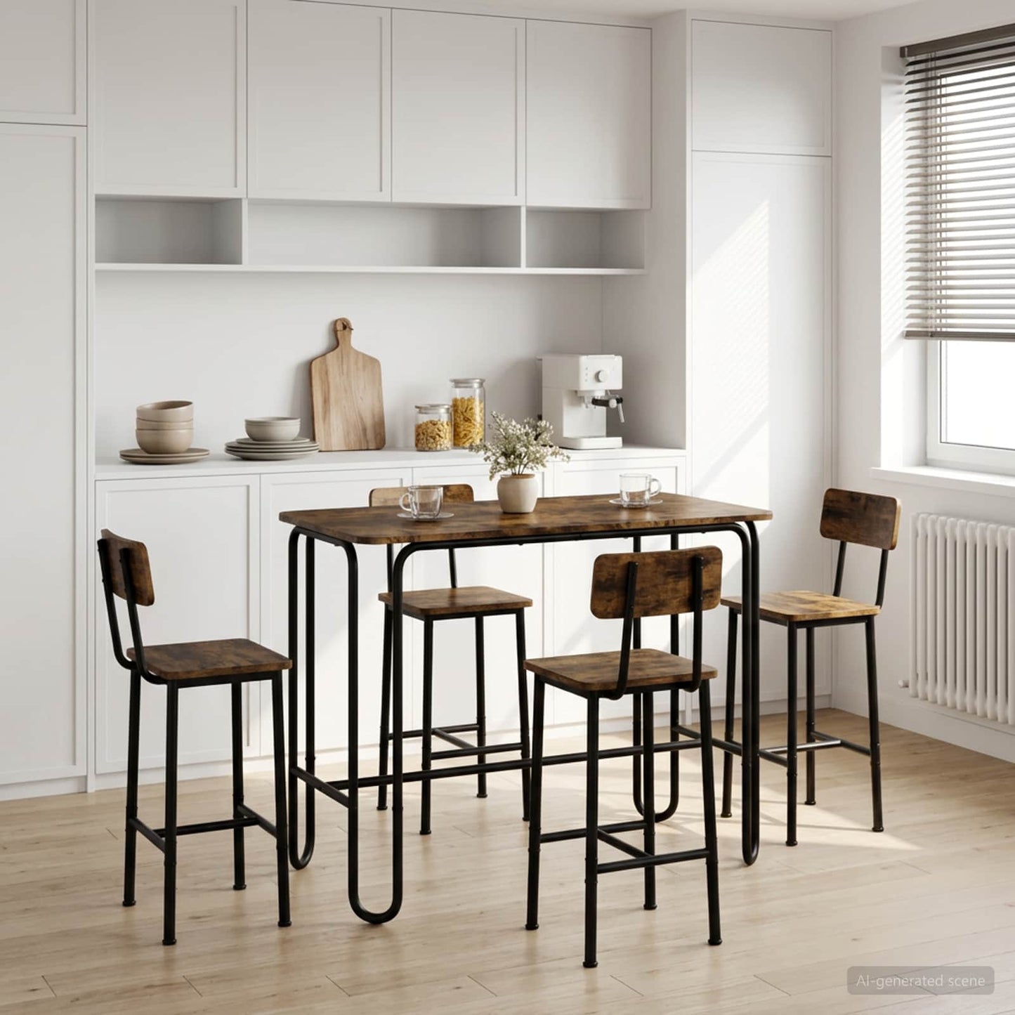Tavolo da pranzo 100 x 50 x 75 cm Legno ingegnerizzato | homemem39