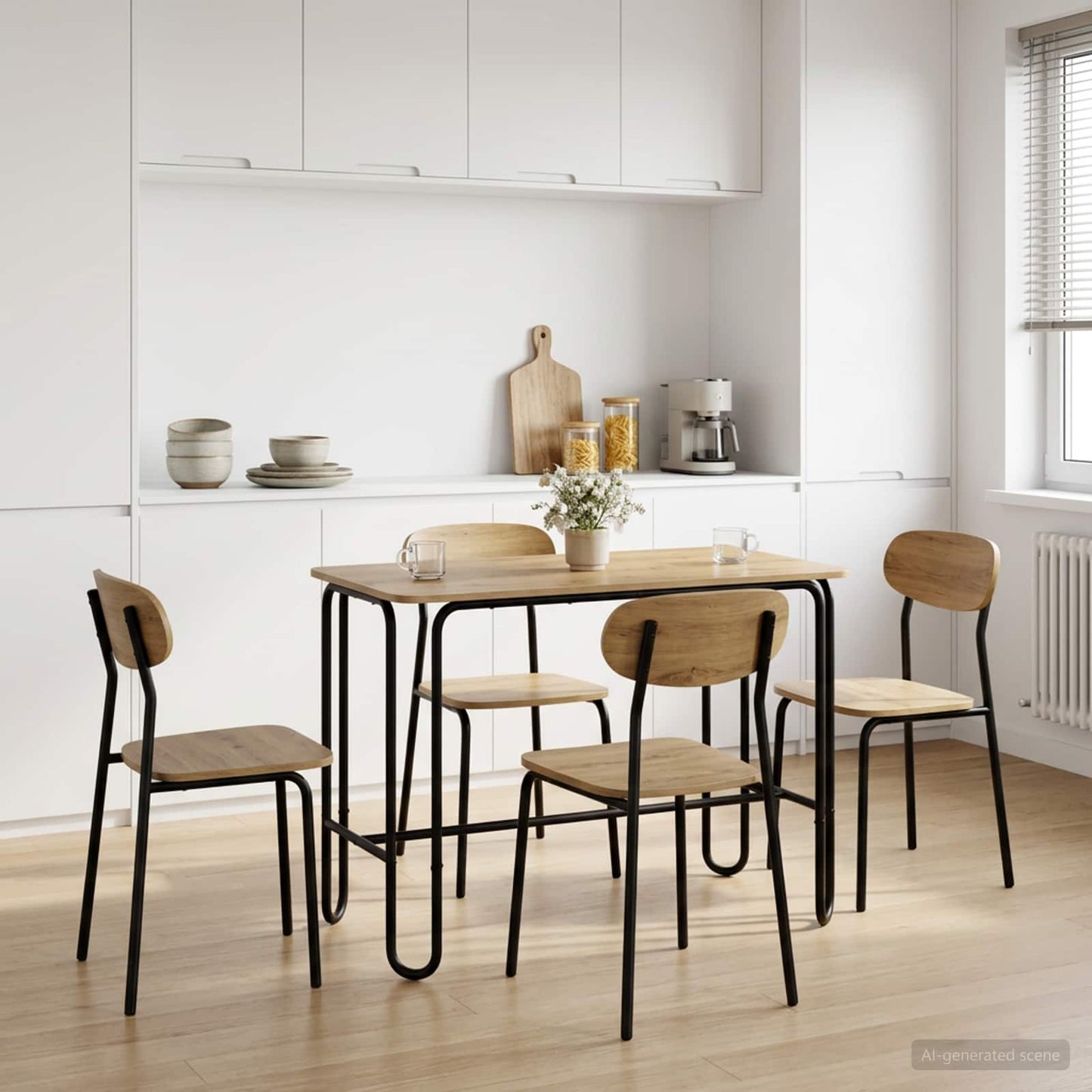 Tavolo da pranzo 100 x 50 x 75 cm Legno ingegnerizzato | homemem39