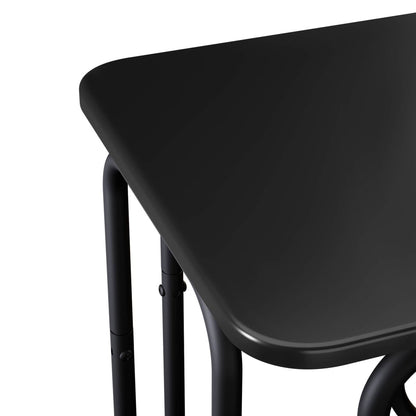 Tavolino da salotto Nero 40 x 40 x 45 cm Legno ingegnerizzato | homemem39