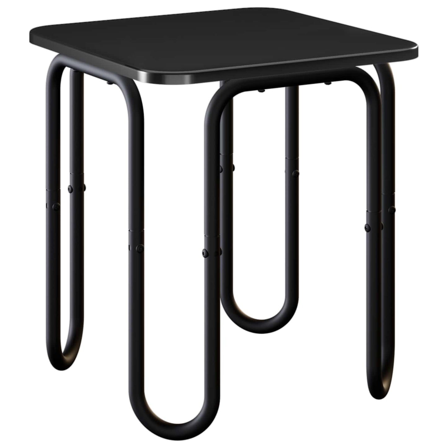 Tavolino da salotto Nero 40 x 40 x 45 cm Legno ingegnerizzato | homemem39