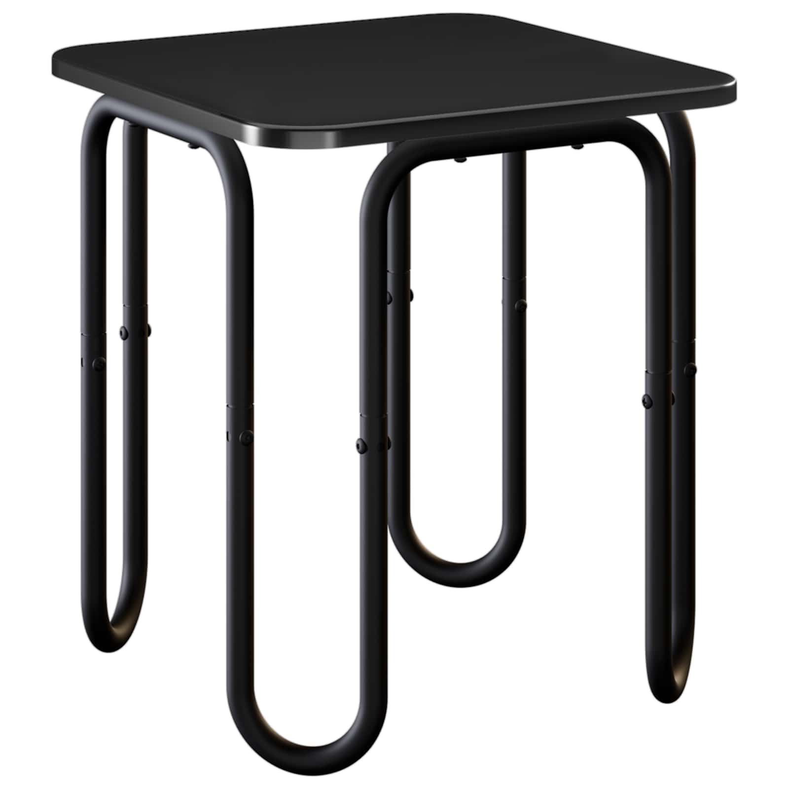Tavolino da salotto Nero 40 x 40 x 45 cm Legno ingegnerizzato | homemem39