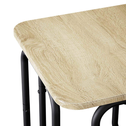 Tavolino da salotto Rovere Sonoma 40 x 40 x 45 cm | homemem39