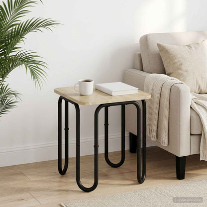 Tavolino da salotto Rovere Sonoma 40 x 40 x 45 cm | homemem39