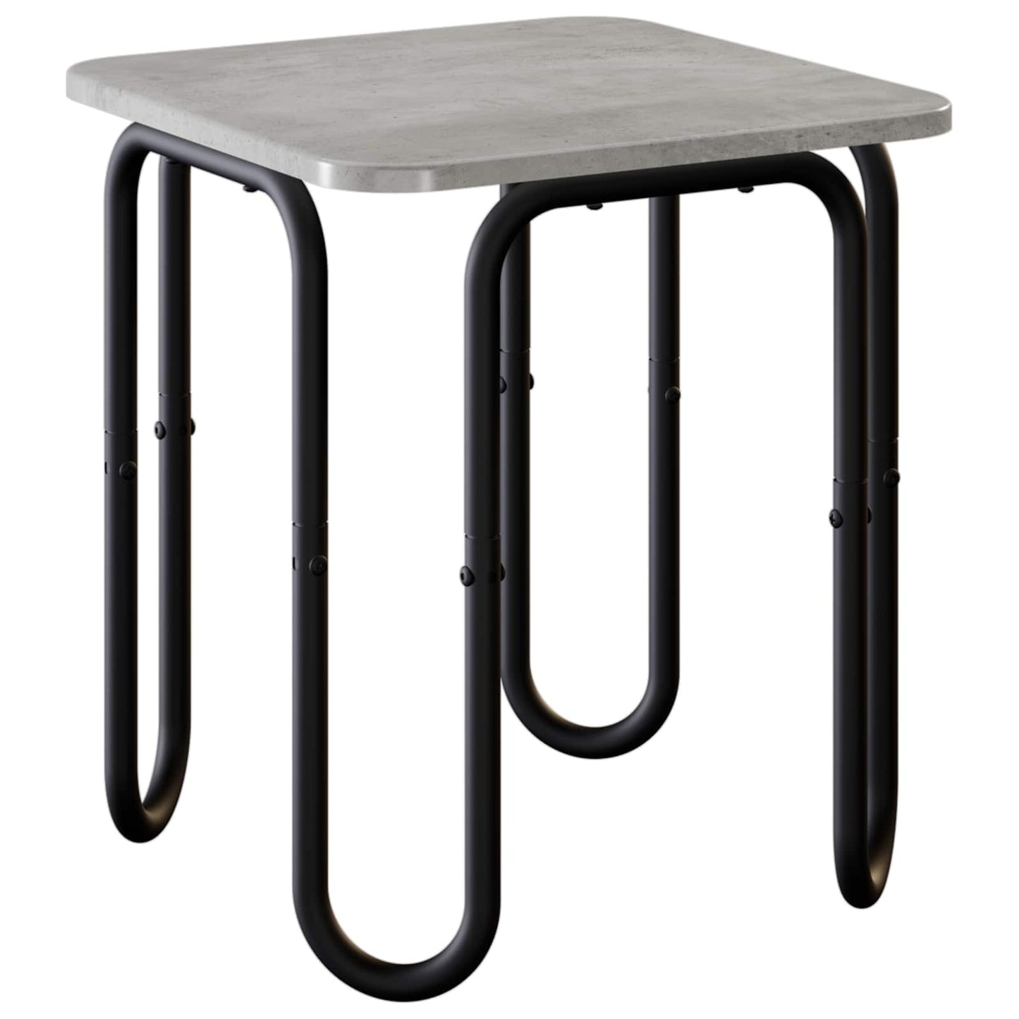 Tavolino da salotto Grigio Cemento 40 x 40 x 45 cm | homemem39