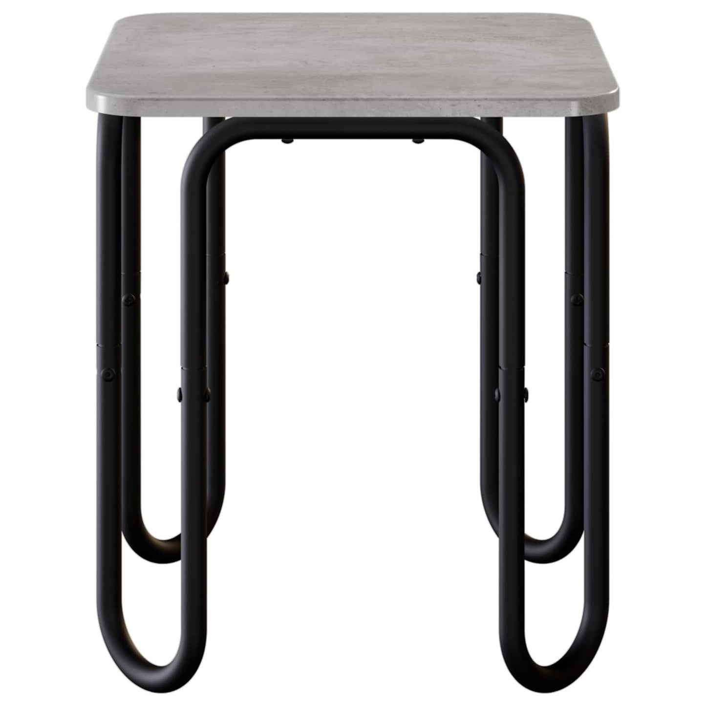Tavolino da salotto Grigio Cemento 40 x 40 x 45 cm | homemem39