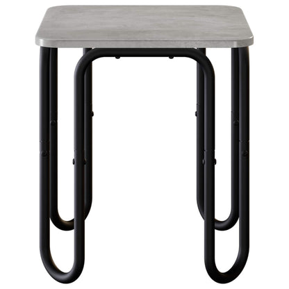 Tavolino da salotto Grigio Cemento 40 x 40 x 45 cm | homemem39