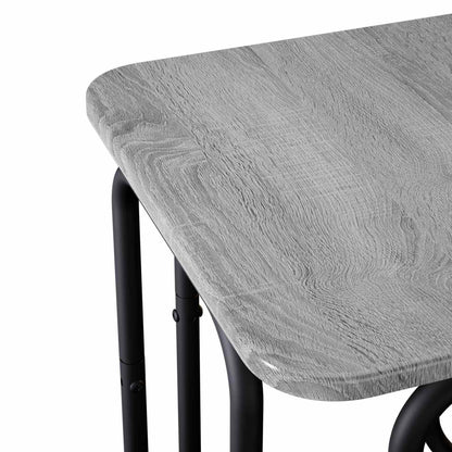 Tavolino da salotto Sonoma grigio 40 x 40 x 45 cm | homemem39