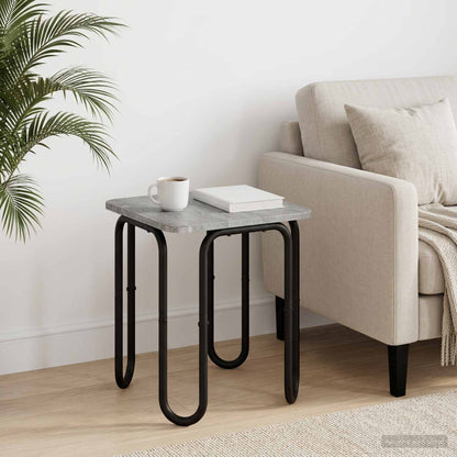 Tavolino da salotto Sonoma grigio 40 x 40 x 45 cm | homemem39