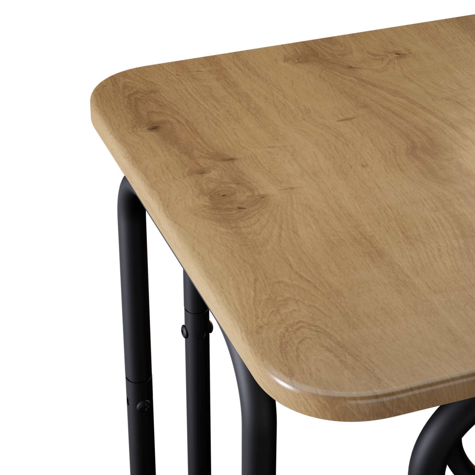 Tavolino da salotto Rovere Artigianale 40 x 40 x 45 cm | homemem39
