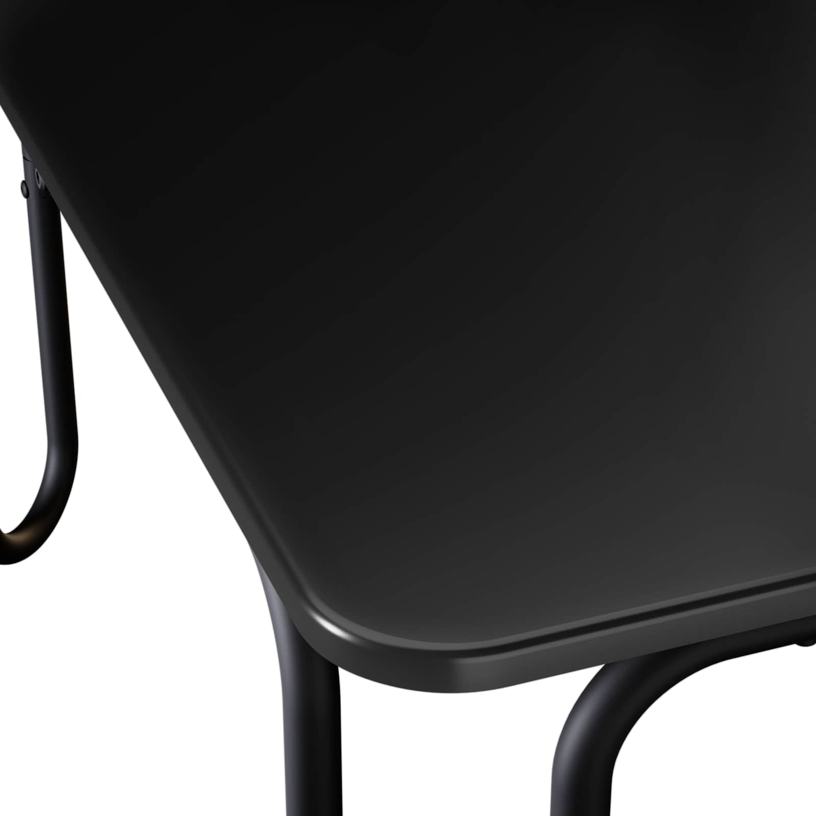 Tavolino da salotto Nero 100 x 100 x 45 cm Legno ingegnerizzato | homemem39