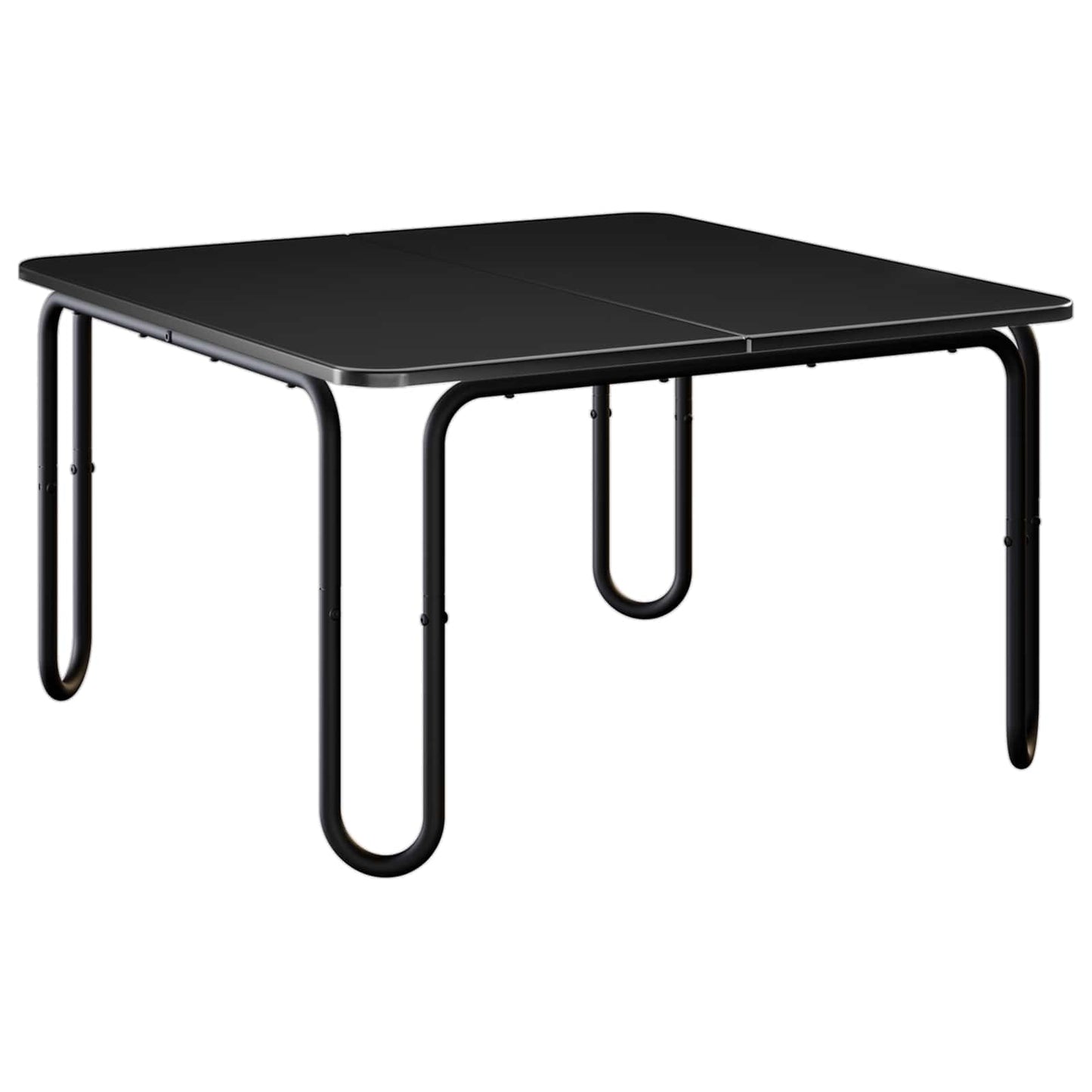 Tavolino da salotto Nero 100 x 100 x 45 cm Legno ingegnerizzato | homemem39