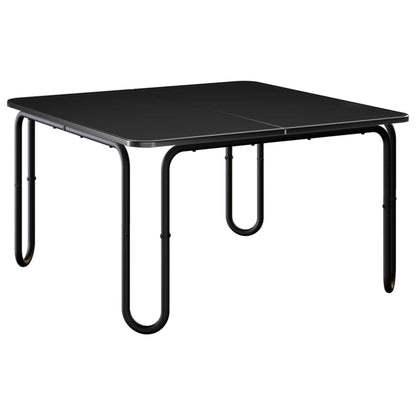 Tavolino da salotto Nero 100 x 100 x 45 cm Legno ingegnerizzato | homemem39