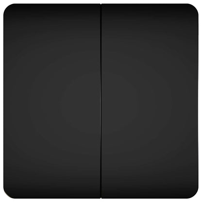 Tavolino da salotto Nero 100 x 100 x 45 cm Legno ingegnerizzato | homemem39
