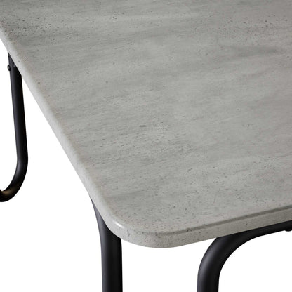 Tavolino da salotto Grigio Cemento 100 x 100 x 45 cm | homemem39